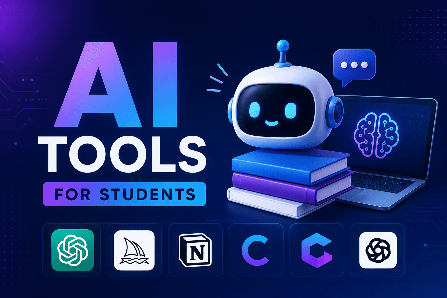 Top 15 AI Tools Every Student Should Learn This Year